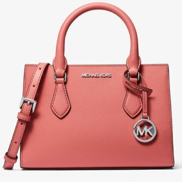 Michael Kors Sheila Small Satchel Shoulder Bag Handbag Purse Messenger NWT - Picture 2 of 5